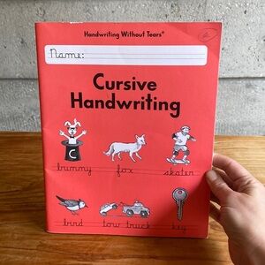 Handwriting Without Tears Workbook